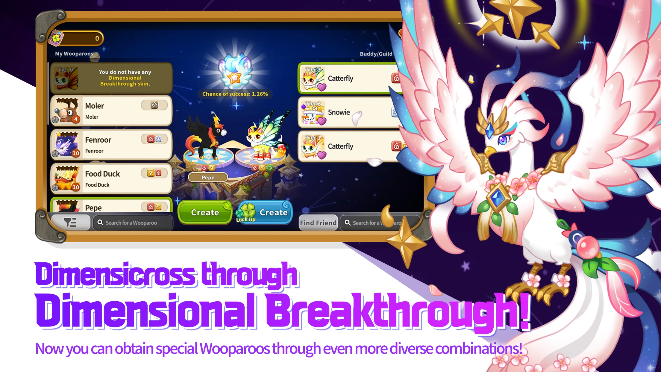 Wooparoo Odyssey-Build & Breed screenshot